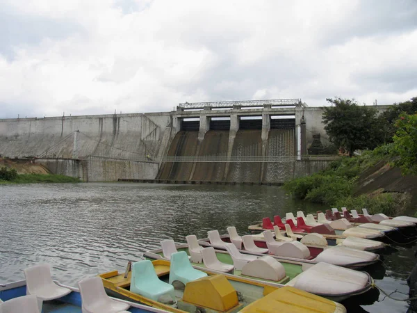 Malampuzha Dam Kerala India — Stock Photo, Image