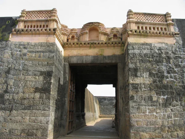 Tipu Sultan Fort Wall Palakkad Kerala India — Stock Fotó