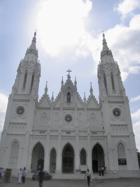 Dolores Bazilikası, Thrissur, Kerala, Hindistan bizim Lady