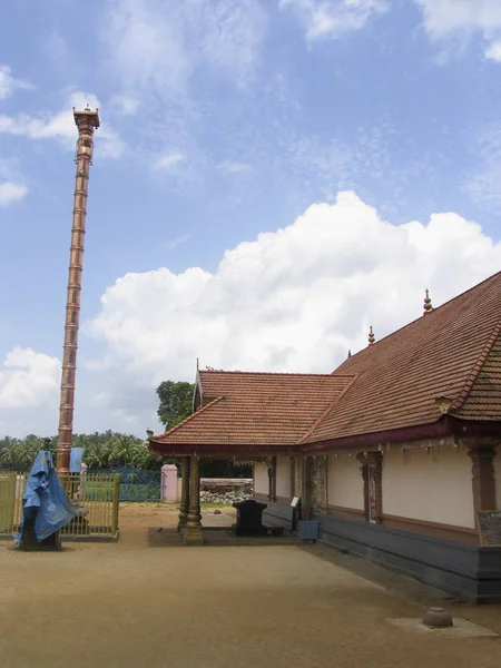 Tempel Van Holderbeke Poep Kerala India — Stockfoto