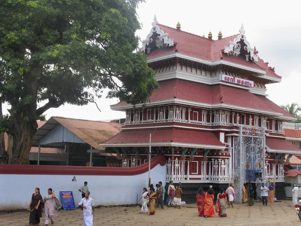 Paramekkavu Bagavathi Tapınağı Thrissur Kerala Hindistan — Stok fotoğraf