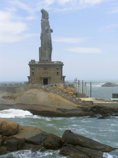 Statue Thiruvalluvar Kanyakumari Tamilnadu Inde — Photo