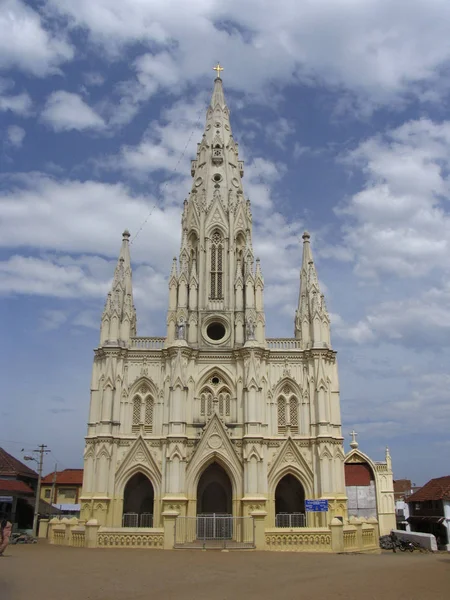 Szent Mária Templom Kanyakumari Tamilnadu India — Stock Fotó