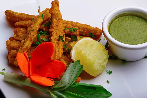 Fried Finger Chips Pune, India — Stock Photo, Image