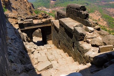 Lohagad Fort içinde Pune Pune yakınındaki malavali