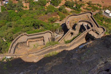 Ramparts, Lohagad Fort, Malavali near Pune Pune clipart