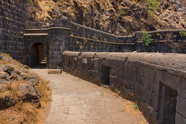 Lohagad Fort In malavali cerca de Pune Pune — Foto de Stock