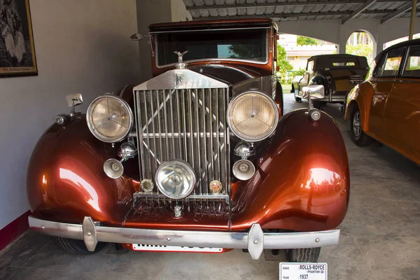 AUTO WORLD VINTAGE CAR MUSEUM, AHMEDABAD, GUJARAT, INDIA, 13 de enero de 2018. Rolls Royce, Phantom-III 1937 Modelo — Foto de Stock