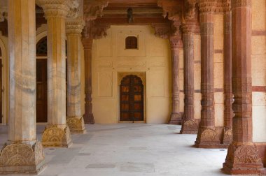 Diwan-e-Aam, kamu Hall seyirci, Amer Fort, Rajasthan