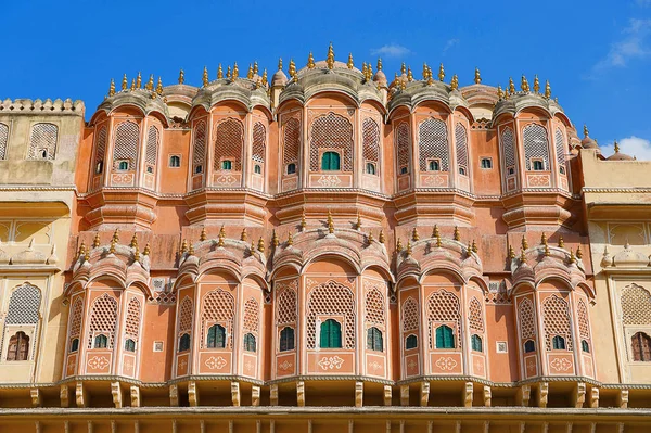 Hawa Mahal, Palácio dos Ventos, Jaipur, Rajastão — Fotografia de Stock