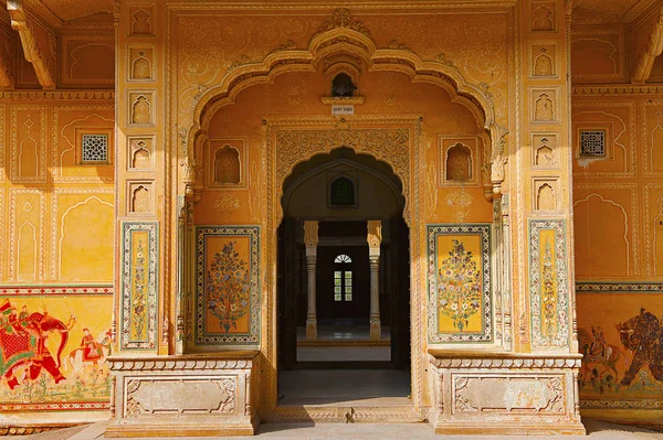 Palacio Interior, Nahargarh, Jaipur, Rajastán — Foto de Stock