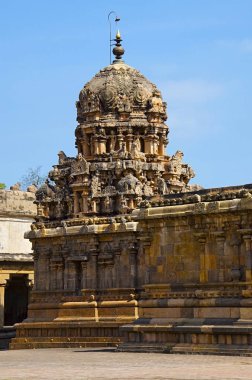 Brihadishvara Tapınağı, Thanjavur, Tamil Nadu, Hindistan. UNESCO Dünya Miras Listesi