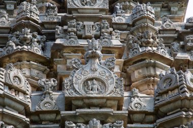 Kashivishvanatha Tapınağı, Lakundi, Karnataka eyalet, Hindistan. Yazıtlar ve motifler