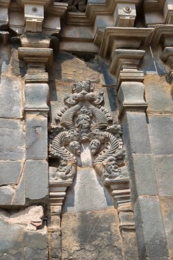 Kashivishvanatha Tapınağı, Lakundi, Karnataka eyalet, Hindistan. Yazıtlar ve motifler