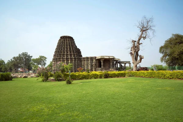 DAMBAL, estado de Karnataka, India. Templo Doddabasappa . — Foto de Stock