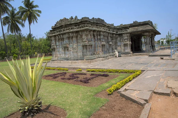 Lépett Nanneshwara Templom Lakkundi Gadag Kerület Karnataka — Stock Fotó
