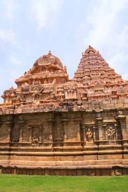 Tenkailasa tapınak ve Brihadisvara Tapınağı, Gangaikondacholapuram, Tamil Nadu, Hindistan. 