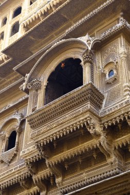 Nathmal Ji ki Haveli Jaisalmer, Rajasthan, Hindistan 'da