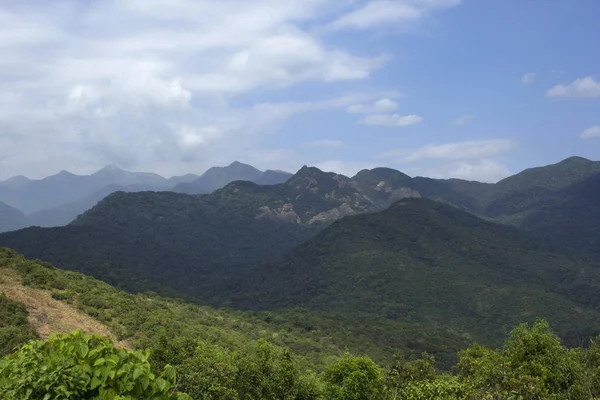 Parque Nacional Silent Valley, Kerala. Localizado nas Colinas de Nilgiri, no distrito de Palakkad em Kerala, no sul da Índia — Fotografia de Stock