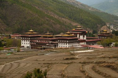 Tashichho Dzong, Budist manastırı, Thimpu, Butan