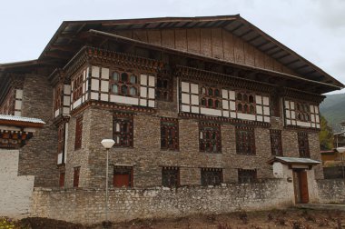Thimpu, Butan 'da geleneksel bina