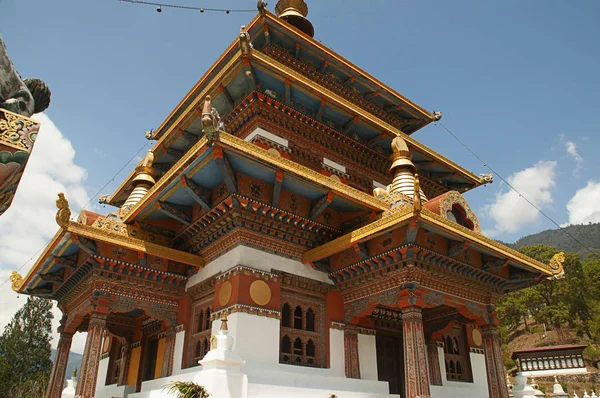 Khamsum Yulley Namgyal Chortenm, distrito de Punakha, Butão — Fotografia de Stock