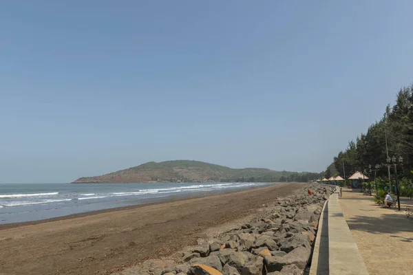 Diveagar Beach, Raigad, Maharashtra, Índia — Fotografia de Stock