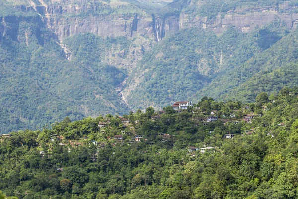 Nongriat village, Meghalaya, Índia — Fotografia de Stock