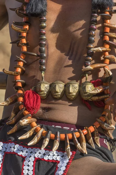 Naga Tribal Accessories, Hornbill festival, Nagaland, Ινδία — Φωτογραφία Αρχείου