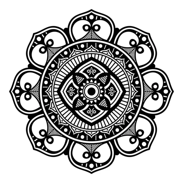 Ethnische Mandala Ornamente Arabische Pakistanische Marokkanische Türkische Indische Spanische Motive — Stockfoto