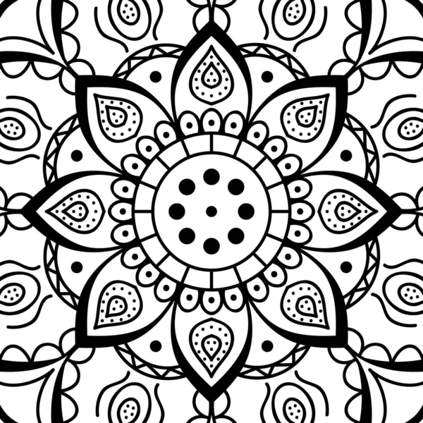 Mandala Decoratieve Ornament Kan Gebruikt Worden Voor Wenskaarten Telefoonhoesjes Enz — Stockfoto