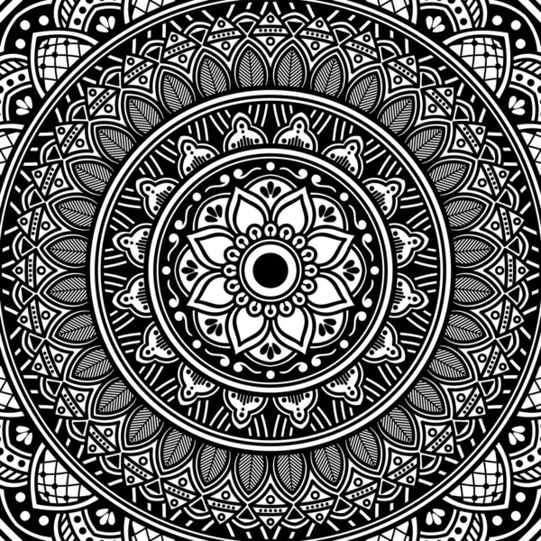 Mandala Ornamento Decorativo Pode Ser Usado Para Cartão Saudação Telefone — Fotografia de Stock