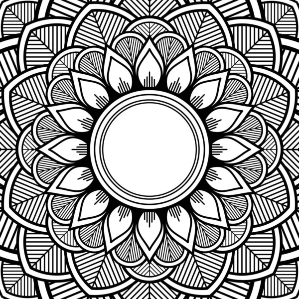 Mandala Decoratieve Ornament Kan Gebruikt Worden Voor Wenskaarten Telefoonhoesjes Enz — Stockfoto