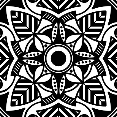 Mandala dekoratif süsü. Tebrik kartı, telefon kılıfı izi vb. için kullanılabilir. El çizimi arkaplan