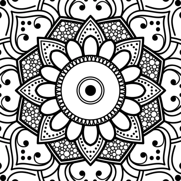 Mandala Decoratieve Ornament Kan Gebruikt Worden Voor Wenskaarten Telefoonhoesjes Enz — Stockfoto