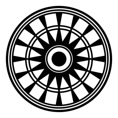 Etnik Mandala Süslemesi. Arapça, Pakistan, Fas, Türkçe, Hindistan, İspanya motifleri