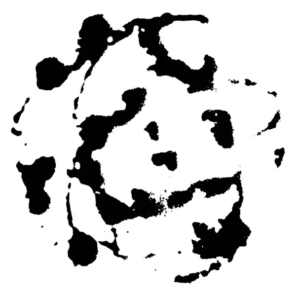 Чорний Векторний Фарба Падає Ближче — стоковий вектор