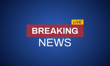 Flaş haber, dünya haberleri. TV haber tasarımı. 