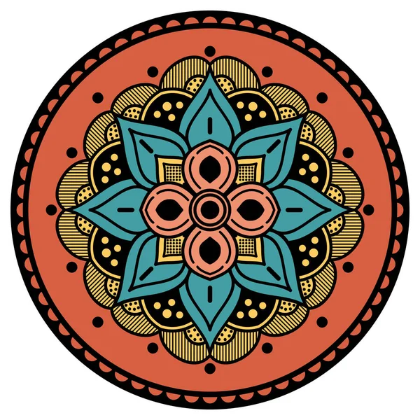 Adorno Decorativo Mandala Puede Utilizar Para Tarjeta Felicitación Impresión Caja — Foto de Stock