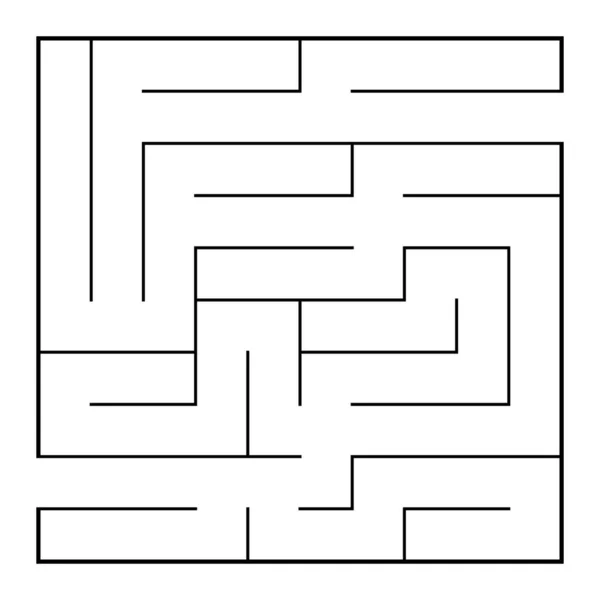 Abstract Maze Labyrinth Entry Exit — Stock Photo, Image