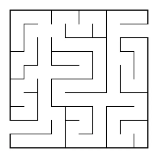 Abstract Maze Labyrinth Entry Exit — Stock Photo, Image