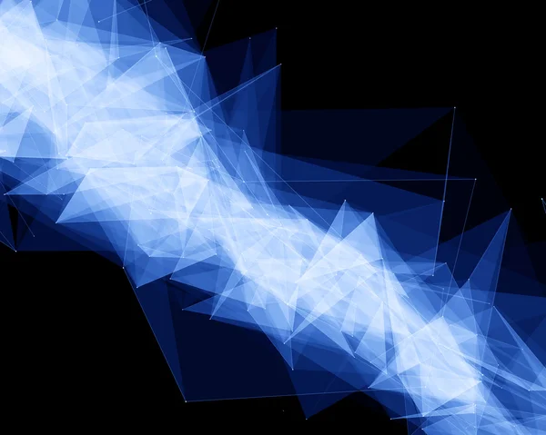 Illustration av färg abstrakt partiklar. — Stockfoto