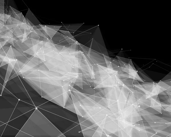 İllüstrasyon renk soyut parçacıkların.