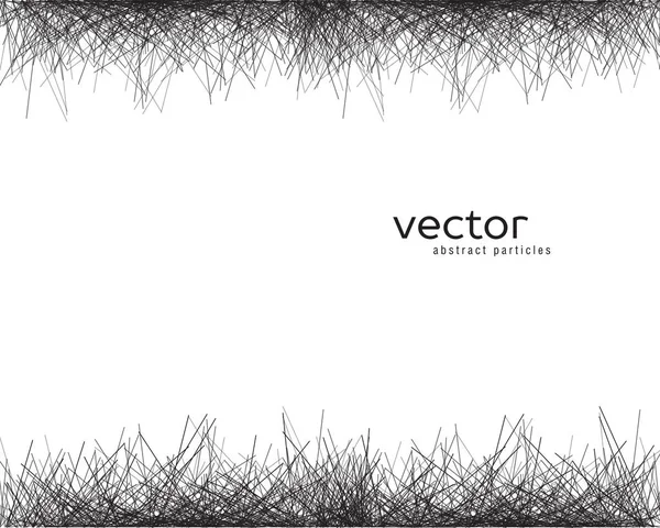 Vektorový pozadí s abstraktní částice. — Stockový vektor