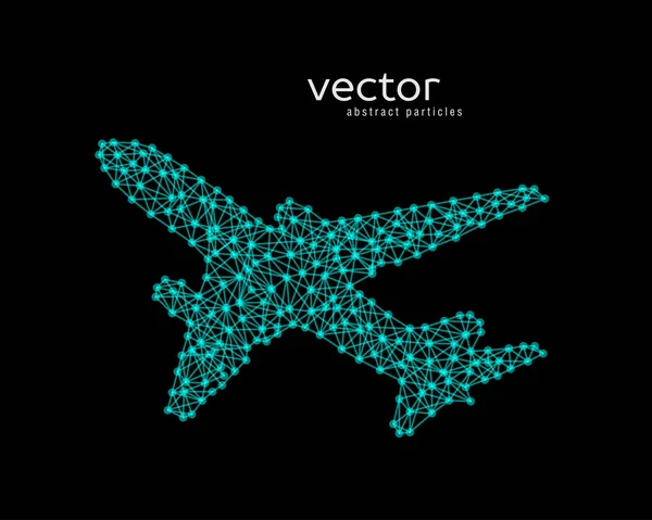 Uçak tasarlamak vektör çizim.