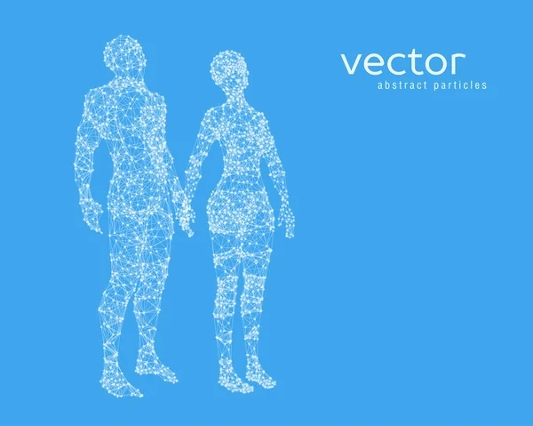 Анотація Векторна ілюстрація пари . — стоковий вектор