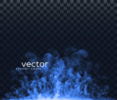 Dumanın vektör illüstrasyonu. 