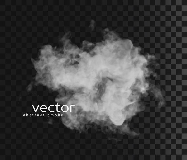 Vector illustration of smoke. 