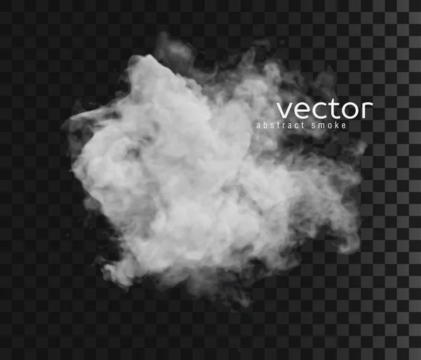 Ilustración vectorial del humo . — Vector de stock