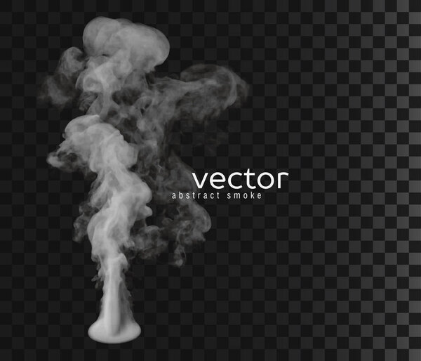 Vector illustration of smoke. 
